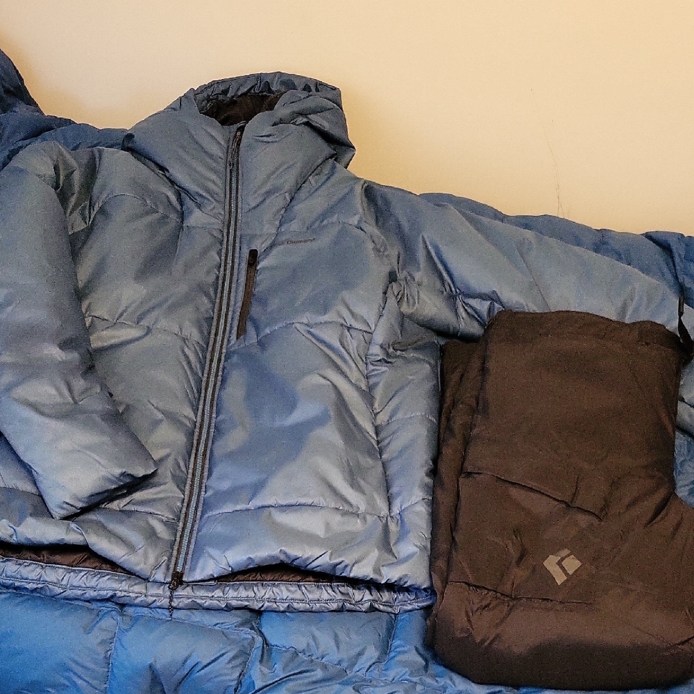 Black Diamond Stance Belay Parka And Pant Bundle Mens Xl